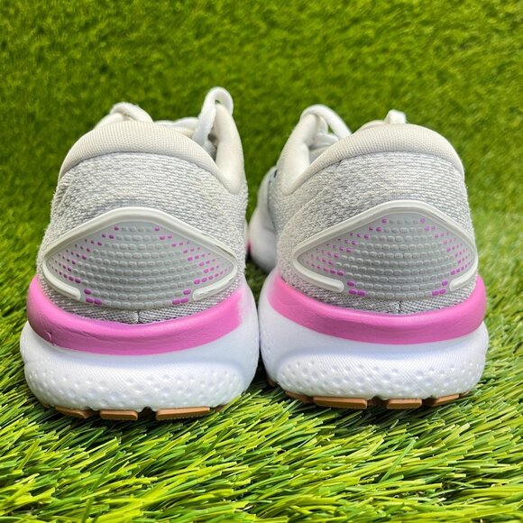 Brooks Ghost 16 Womens Size 7 Gray Blue Purple Walking Running Shoes Sneakers - Picture 6 of 10